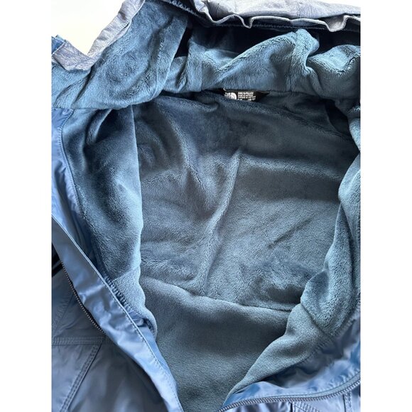 The North Face Girls 10/12 Navy Warm Storm Jacket Hooded NEW - Picture 4 of 7